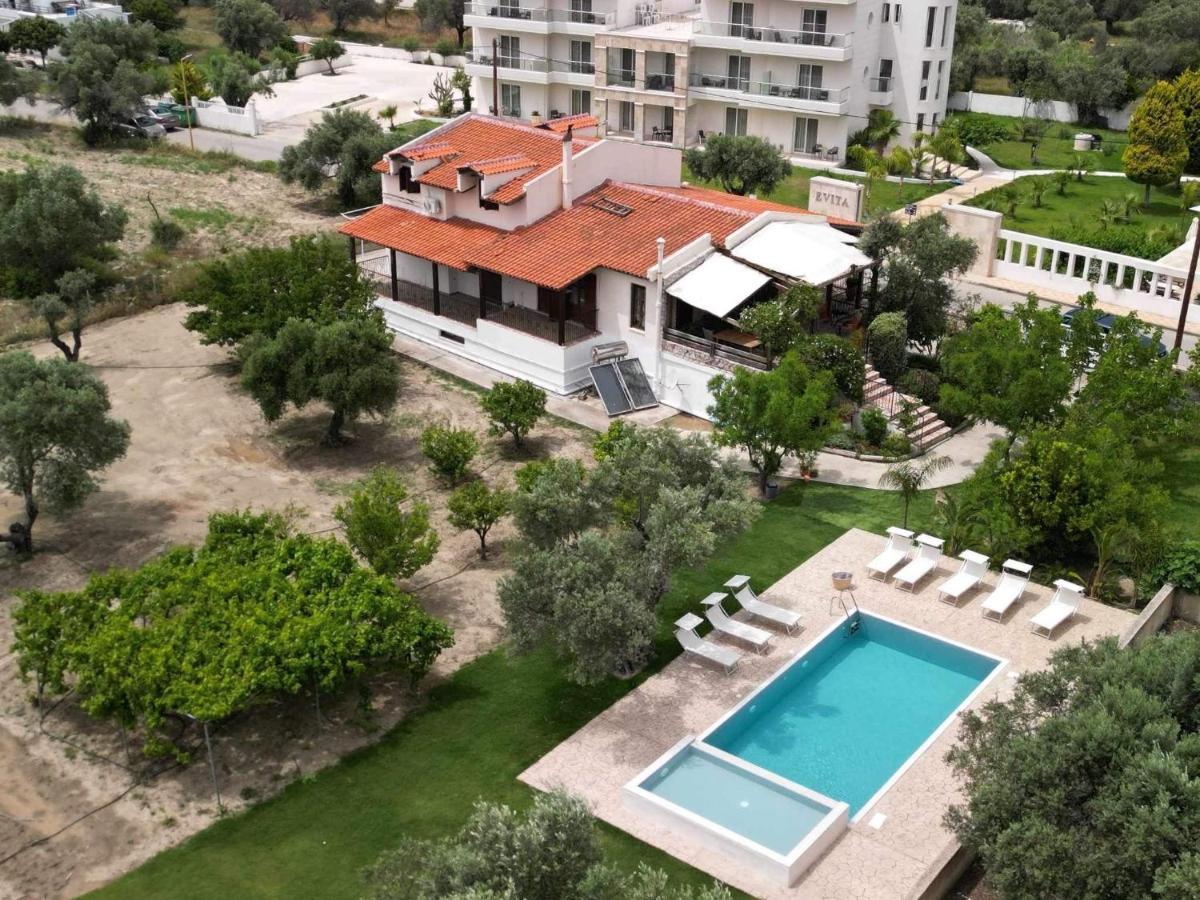 Sunny Countryside Villa - With Private Pool Faliraki Buitenkant foto