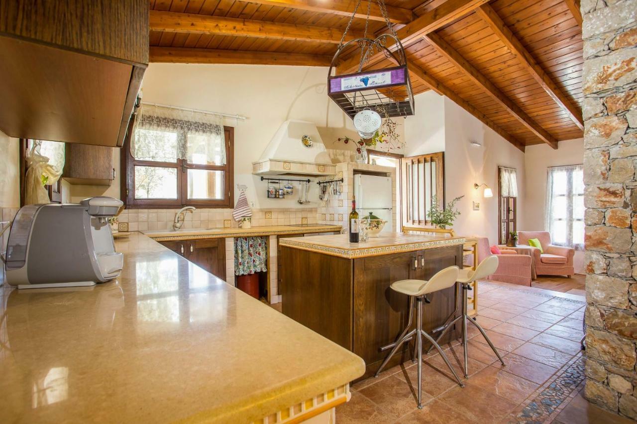 Sunny Countryside Villa - With Private Pool Faliraki Buitenkant foto